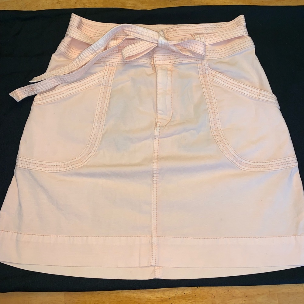 Anthropology skirt! Coral color!